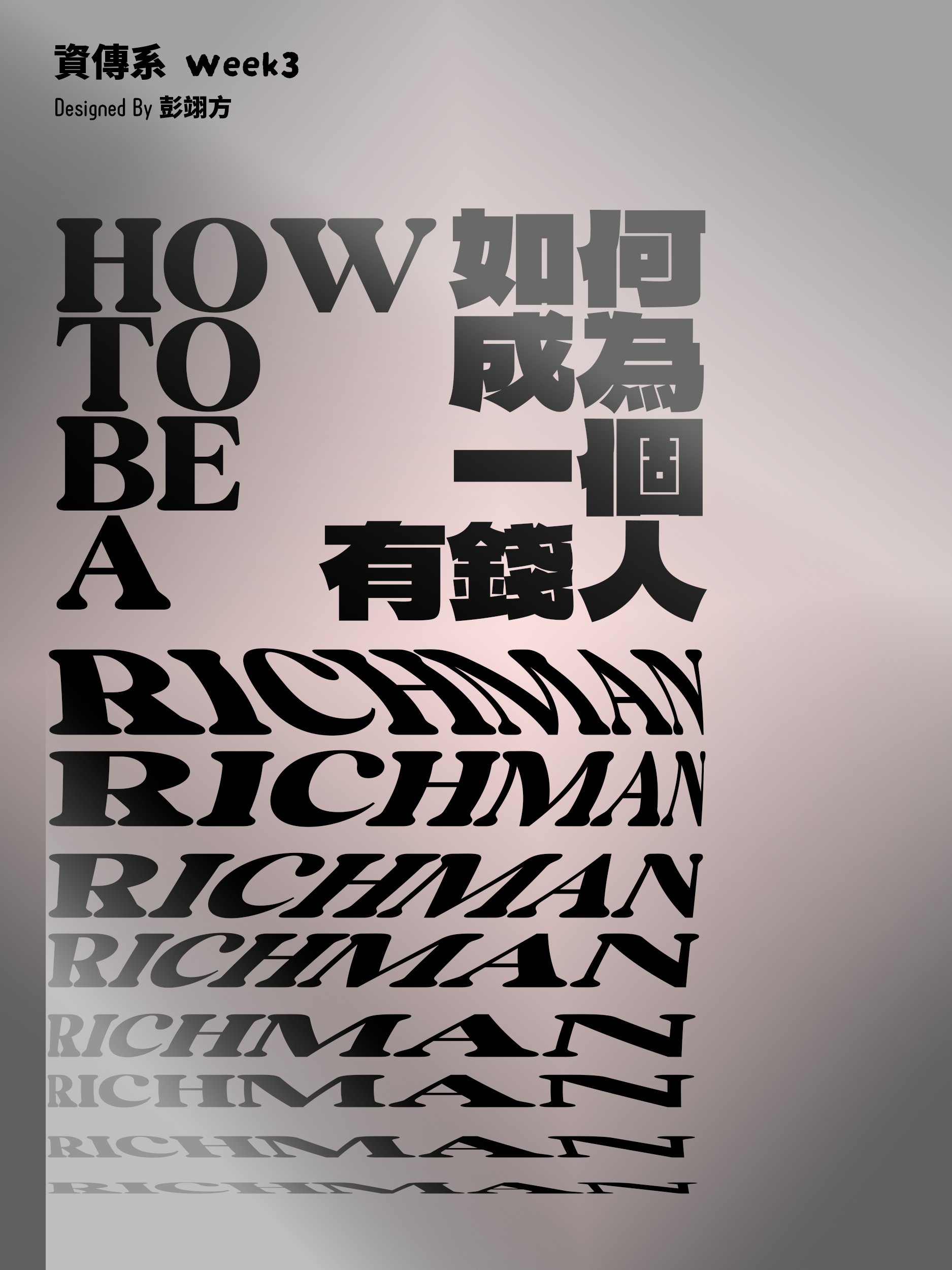 How to be a Richman POSTER